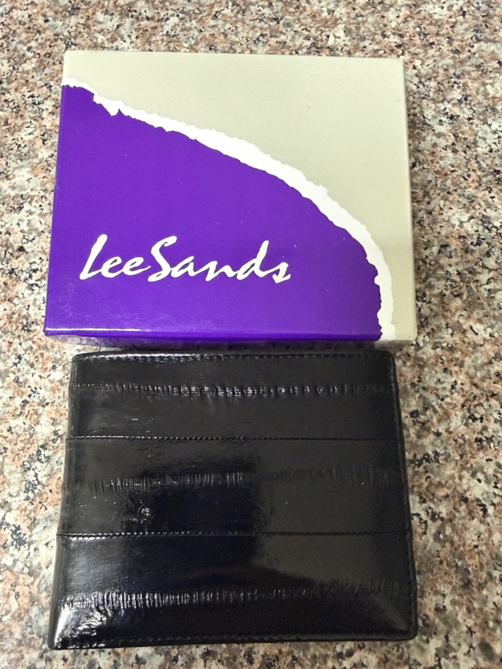 Men’s Black Leather Wallet